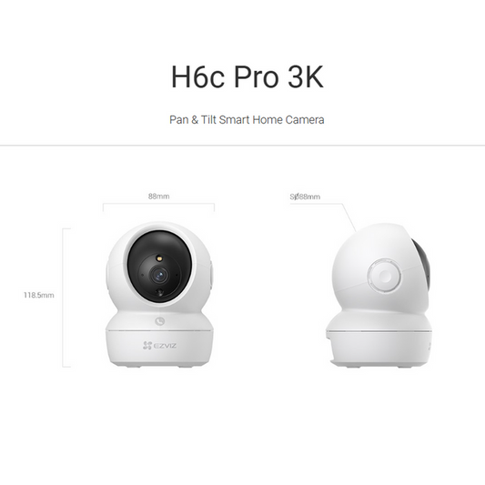 EZVIZ H6c Pro 3K WiFi CCTV Camera