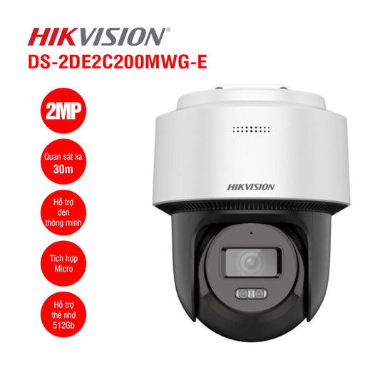 Hikvision DS-2DE2C200MWG-E 2MP Mini PTZ Network Camera