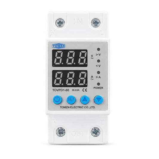 TOMZN TOVPD1-60 63A Adjustable Voltage & Current Protector