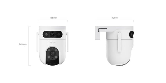 EZVIZ H9c Dual 2K CCTV Camera