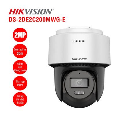 Hikvision DS-2DE2C200MWG-E 2MP Mini PTZ Network Camera