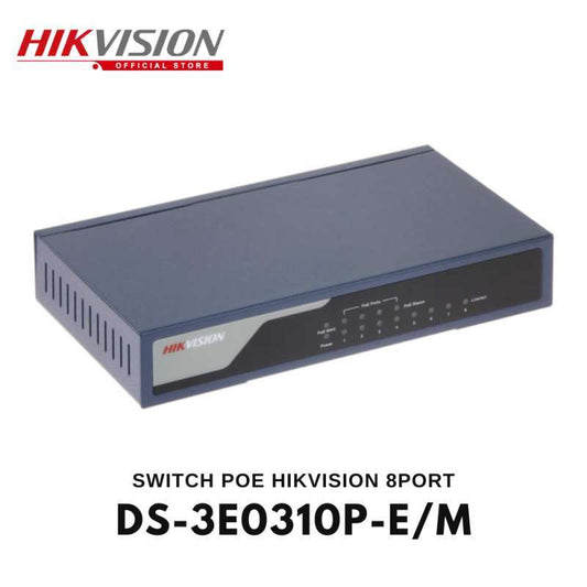 Hikvision 8 Port PoE Switch