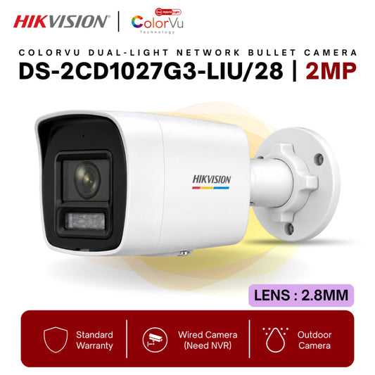 Hikvision DS-2CD1027G3-LIU duplicate exact view