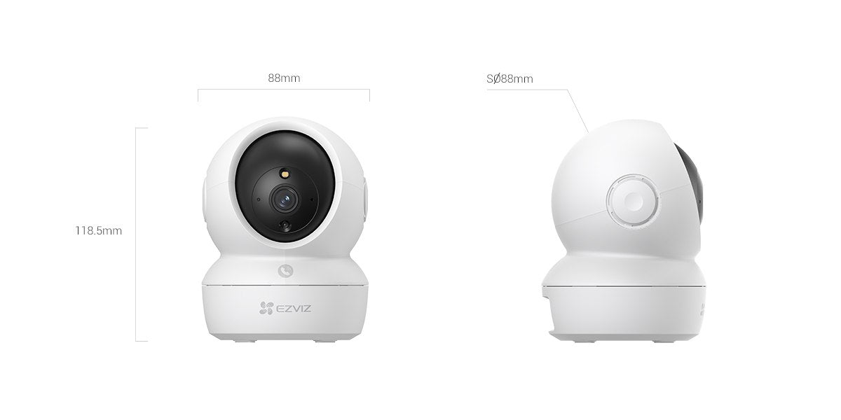 EZVIZ H6c Pro 2K duplicate exact view