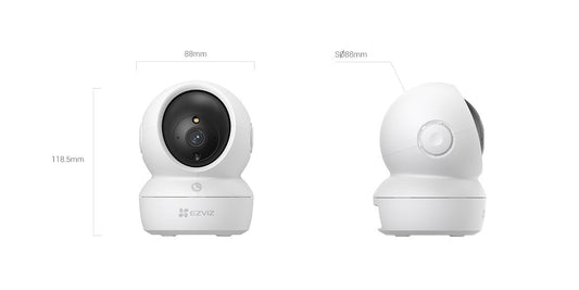 EZVIZ H6c Pro 2K duplicate exact view