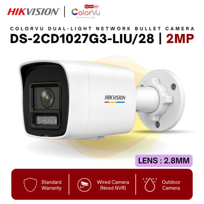 Hikvision DS-2CD1027G3-LIU CCTV Camera